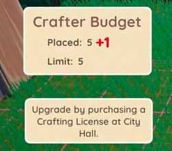 Purchasing a Crafting License in Palia